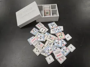 The Fields of Normandy wargame counter bases / box