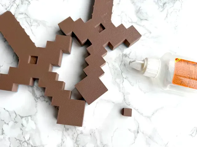 Minecraft Inspired Diamond Pool Noodle Sword — Фото 12 из 15