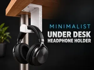 Under Desk Headphone Holder