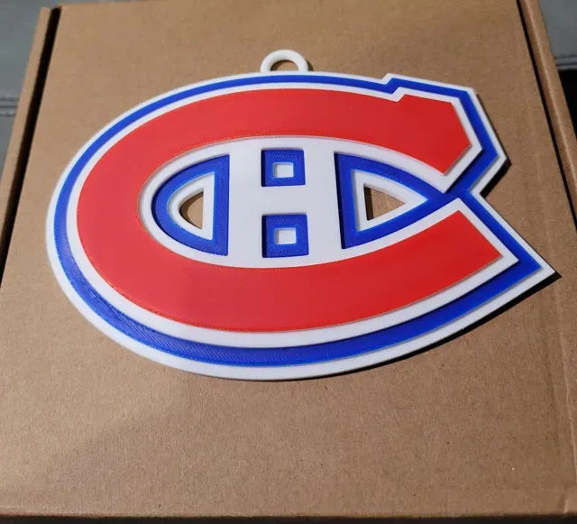 MONTREAL CANADIENS 3D Logo 180mm series — Image 2 of 3