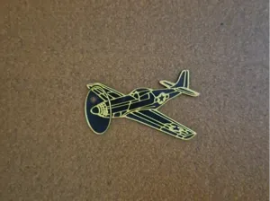North American P-51 Mustang Keychain