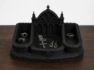 Gothic Jewelry Box for cosmetics and more