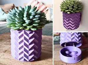 Wall Planter 1.27 Zickzack v2