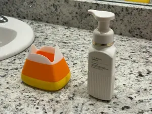 Bath and Body Works Candy Corn Foaming Soap Holder