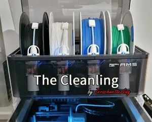AMS Filament Guide / Cleaner - The Cleanling