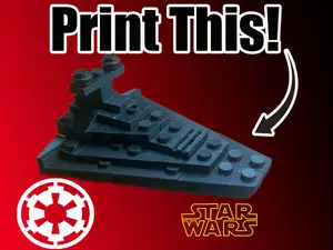 LeG00 Star Wars Star Destroyer Model