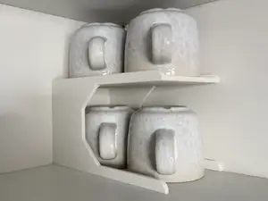 Compact Glass and Coffee Mug Shelf, the original
