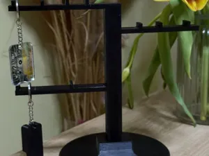 Keychain stand (key holder)