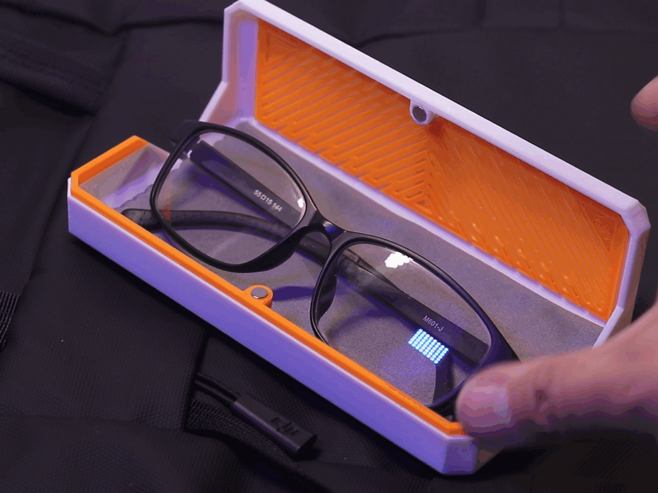 Space Capsule Glasses Case