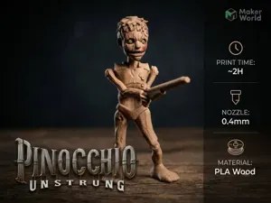Pinocchio Unstrung (2026) – Action Figure