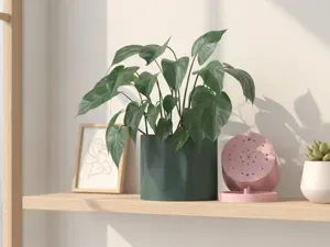 Minimalist Plant Pot with Drainage. Modern Planter