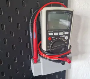 Ikea Skadis Multimeter Voltcraft VC 850 holder