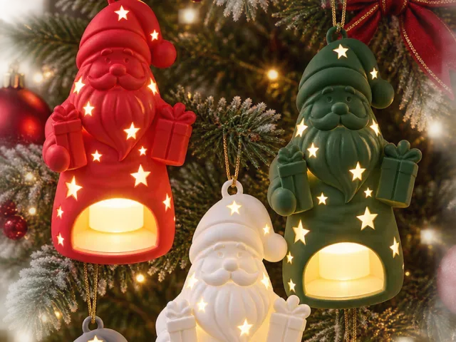 Magische Santa-Teelicht-Laternen