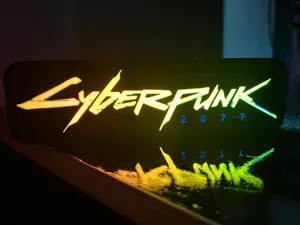 CyberPunk lightbox - scatola luminosa