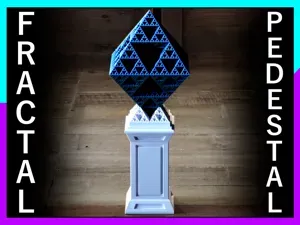 Fractal Pedestal for a "Sierpinski Pyramid"