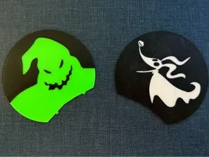 Boogie and Zero - Faceplate for Disney Ears