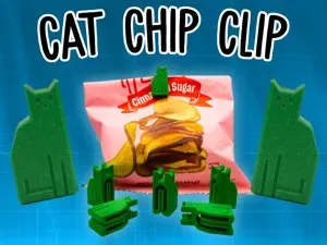 Cat Chip Clip – A Cute & Functional Bag Clip