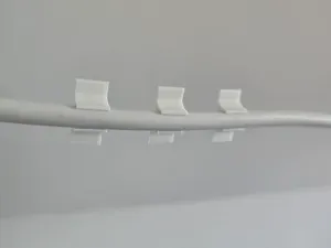 Minimal Cable Clip – Adhesive Mount, No Drilling