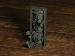One Piece ASL Brothers - Brotherhood Sake Cup Wall