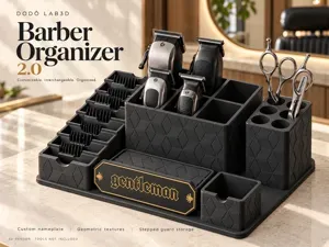 Barber Organizer 2.0 – Customizable Barber Station