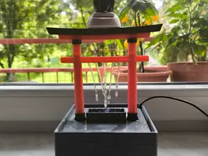 Japanese Torii Fountain