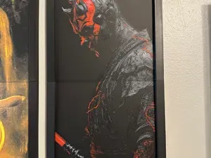 Darth Maul 2-piece Hueforge