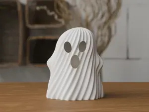 Twisted Ghost LED Tealight | Halloween Decor