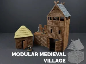 Modular medieval village