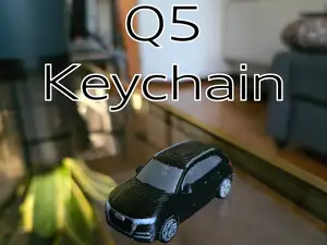 Audi Q5 Keychain (working wheels)