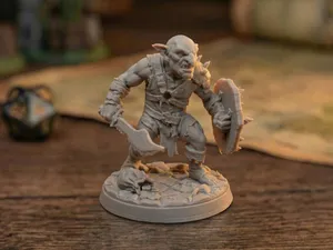 The Scourge of the Dungeon - Goblin Marauder 32mm