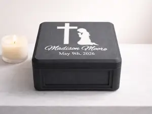 Personalized Keepsake Box, Girl Silhouette