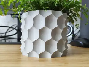 Anti-sphere Plant pot and Planter - Vase mode