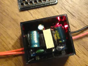 220V AC to 12V DC (0.4A) Power Supply Enclosure