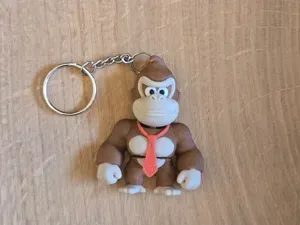 Donkey Kong flexi keychain