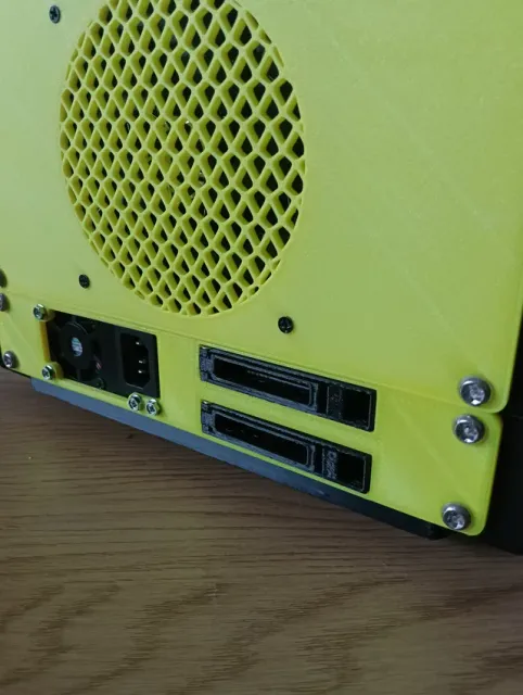 10" Rack 1U Flex PSU & Dual Hot-Swap Drive Panel — Image 3 of 4