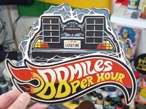 Back to the Future Hueforge - 88 Miles