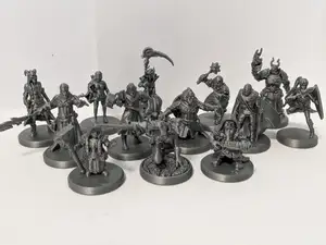 DnD Player Character pack4 miniatures