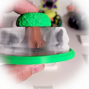 Bigfoot Zoetrope flipbook style animated spinner