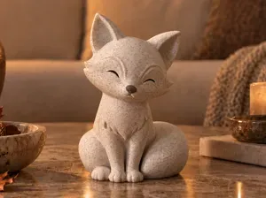 Minimalistischer Fuchs - Herbstdekoration