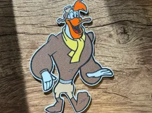 Ducktales Launchpad McQuack Magnet (8x3mm magnets)