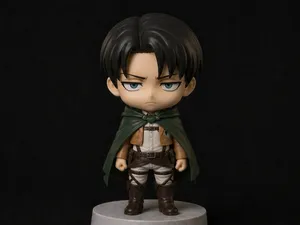 Levi Attack on Titan chibi