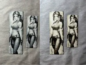 Lara Croft Hueforge Bookmarks
