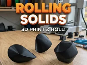 Rolling Solids (Sphericons, Oloid, Meissner)