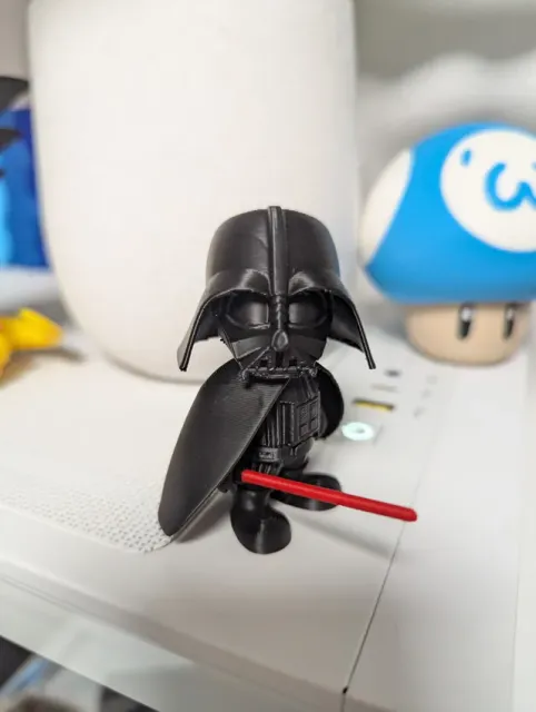 Rotating head Mini Darth Vader Figurine (Chibi) — Image 4 of 5