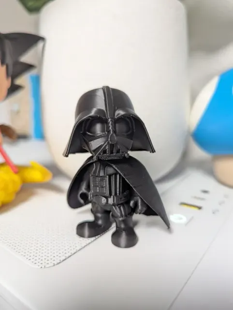 Rotating head Mini Darth Vader Figurine (Chibi) — Image 3 of 5