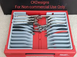 Plier Insert For Milwaukee 4 Drawer Packout Box
