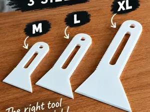 Bed Scraper M – 3D