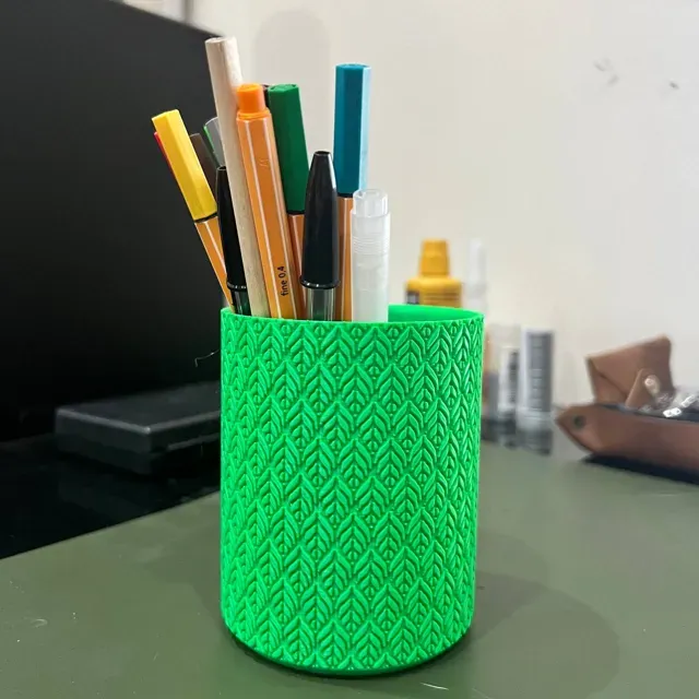 Leaf Crest Pen Holder | Multipurpose Storage — Фото 3 из 4