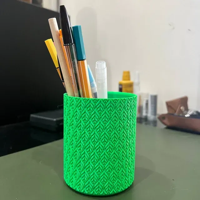 Leaf Crest Pen Holder | Multipurpose Storage — Фото 4 из 4