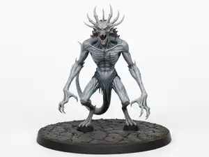 Primeval Vampire D&D Miniature (50mm)